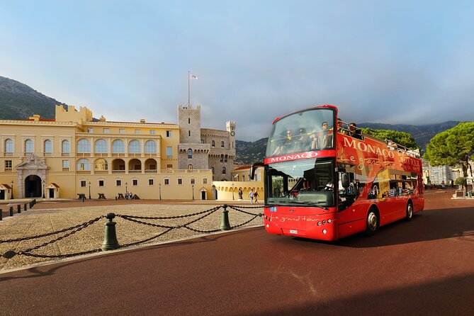 Monaco Hop on Hop Off Sightseeing Bus Tour - Getting Around Monaco: Stops, Red Bus Signage, and Crowd Reality