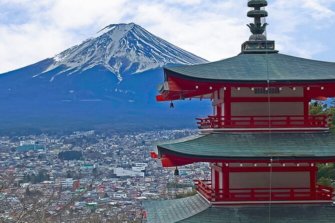 Mt. Fuji, Oishi Park & Arakurayama Pagoda Bus Tour with Lunch - Lake Kawaguchi by bus: bridge views without the walking tax