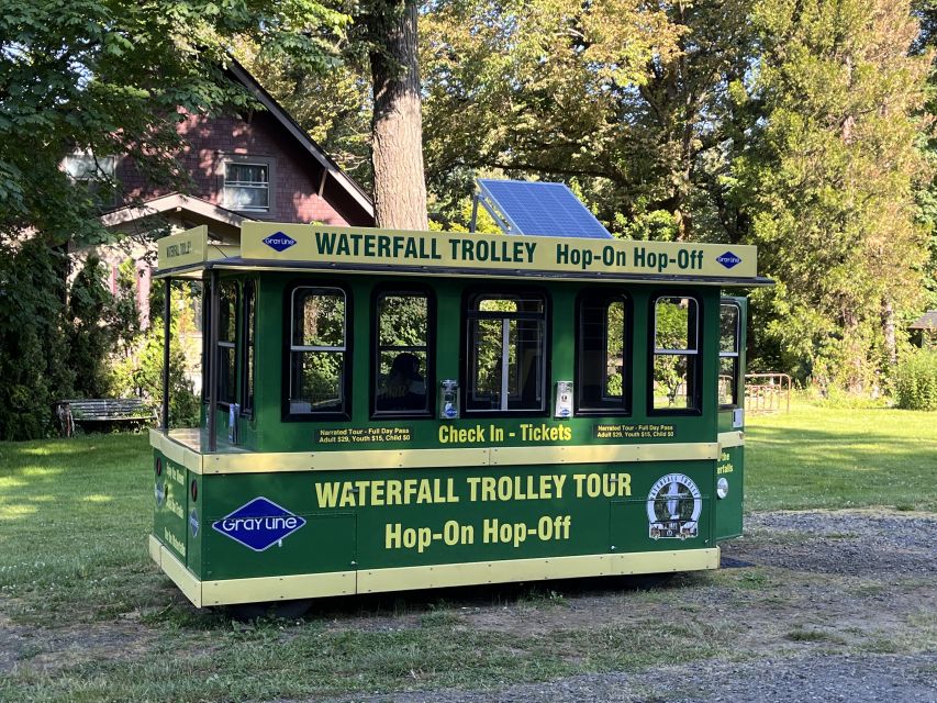 Multnomah Falls: Waterfall Corridor Hop-On Hop-Off Trolley - Riding comfort and what to bring (and what to skip)