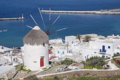 Mykonos: Half-Day City Walking Tour and Island Bus Tour - Mykonos Town Walking Tour: Windmills, Churches, and the Port Vibe