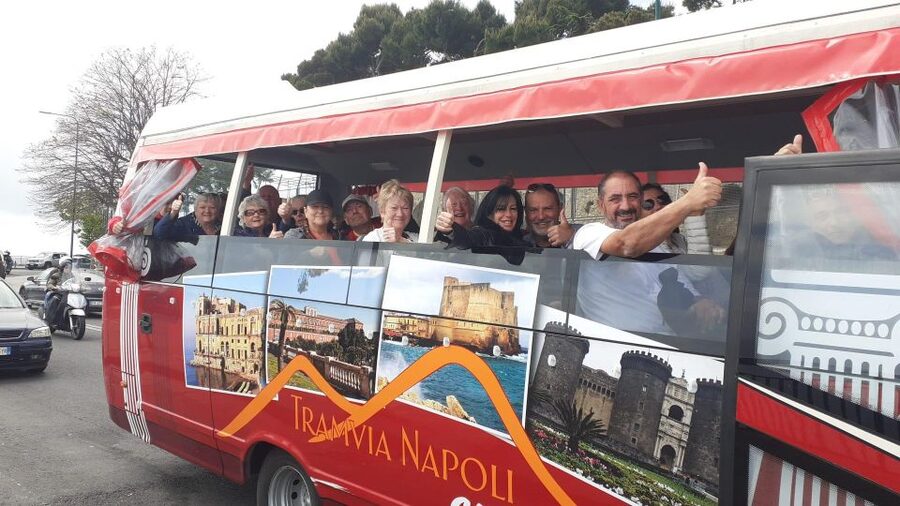 Naples: Hop-On-Hop-Off Bus Tour of Naples - Molo Angioino and P.zza Garibaldi: prime spots to get your bearings