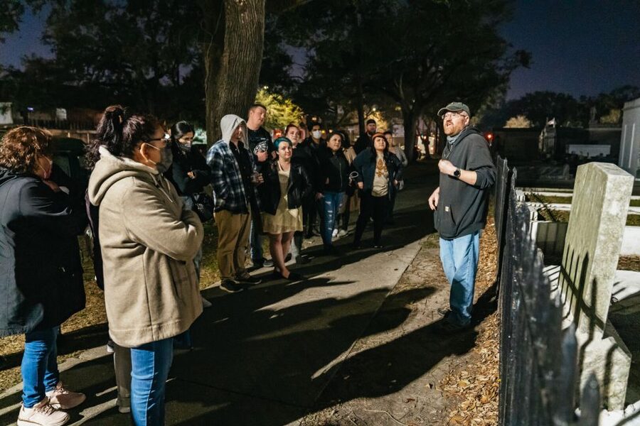New Orleans: Cemetery Bus Tour At Dark with Exclusive Access - Charity Hospital Cemetery: Yellow Fever-era burial history you can actually see