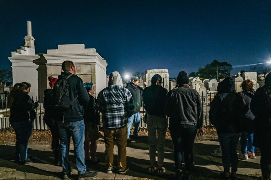 New Orleans: Cemetery Bus Tour At Dark with Exclusive Access - EMF readers: what they do, what they do not, and how to use them