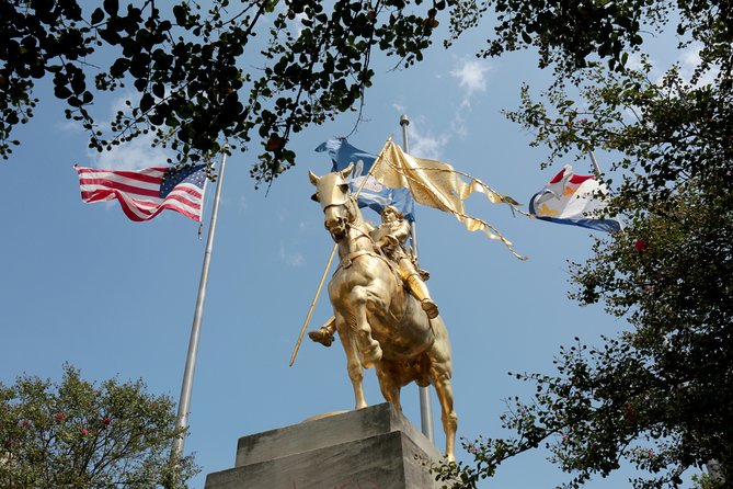 New Orleans City Sightseeing Hop-On Hop-Off Bus Tour - Italian Piazza, Harrah’s, and Lafayette Square at Stops 7 and 8