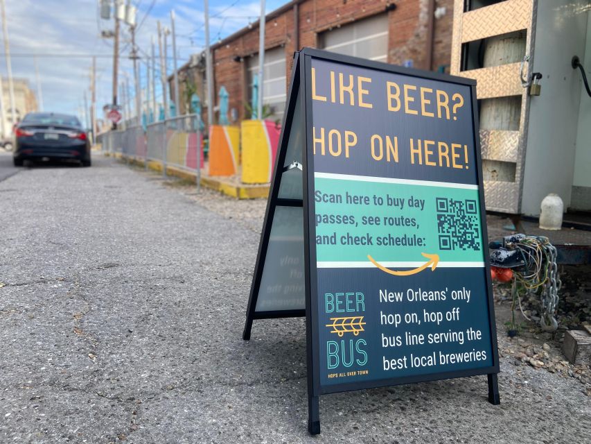 New Orleans: Easy Hop-On Hop-Off Craft Brewery Bus Tour - Brewery-by-brewery guide: the Uptown route stops (Fridays and Saturdays)