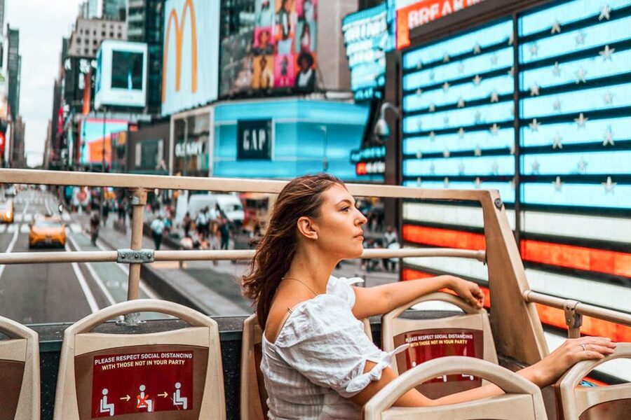 New York: Hop-on Hop-off Sightseeing Tour by Open-top Bus - Liberty + 9/11: How to Plan the Emotional Stops