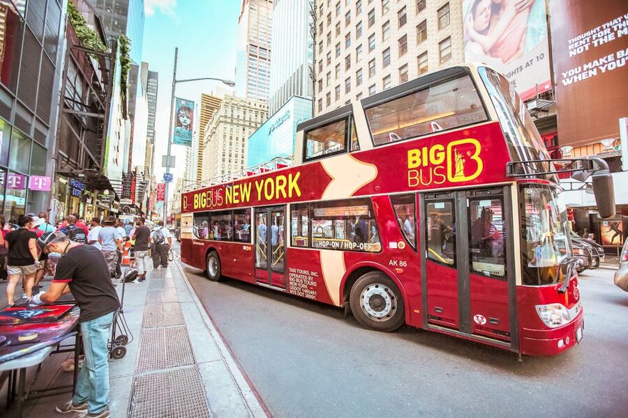 New York: Hop-on Hop-off Sightseeing Tour by Open-top Bus - Using the Free Perks Without Losing Time