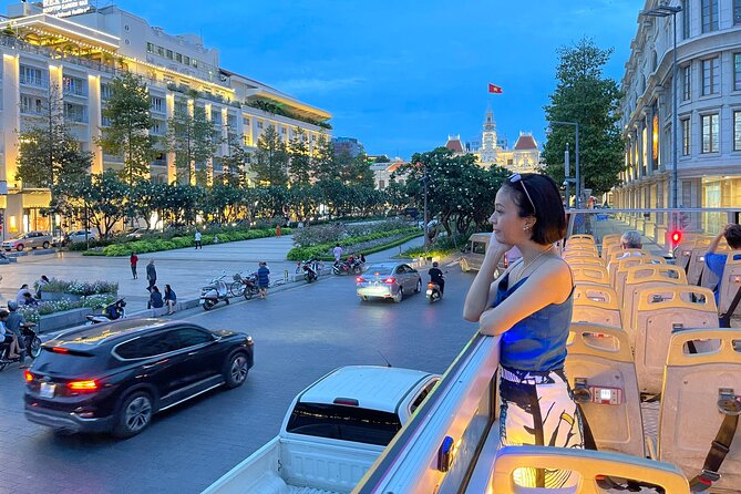 Night Bus Tour in Ho Chi Minh City - Central Post Office: French-European lines with Asian decoration