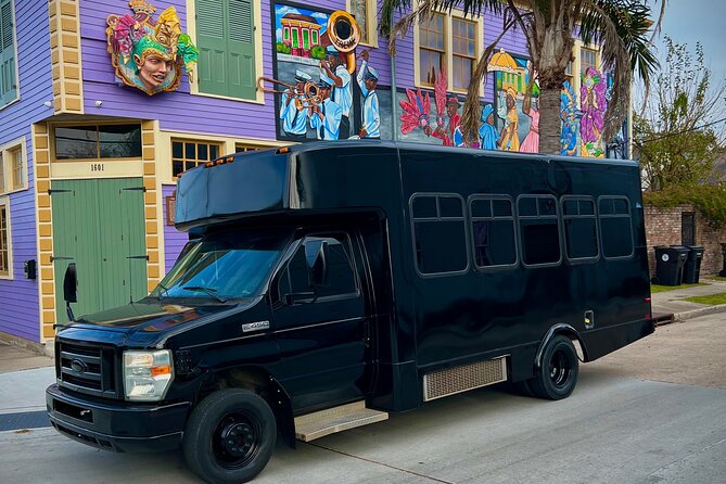 Nola Party Bus Tour - The Three 30-Minute Segments Through Treme, Uptown, and the French Quarter