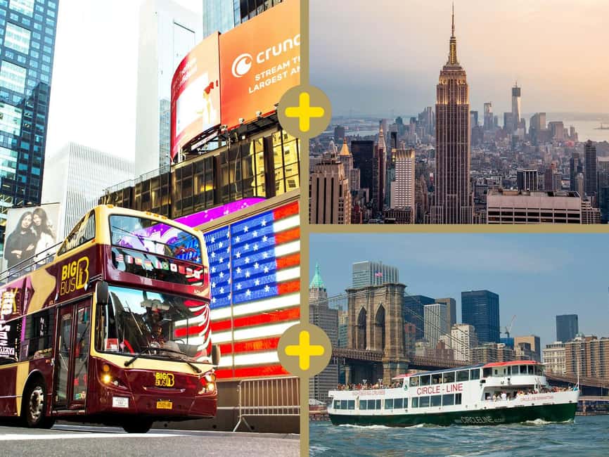 NYC Bundle: Empire State, Big Bus Tour, & Circle Line Cruise - Accessibility and comfort you can plan around