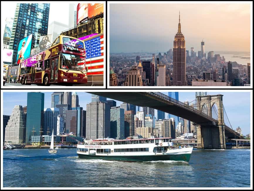 NYC Bundle: Empire State, Big Bus Tour, & Circle Line Cruise - Big Bus 48-hour hop-on hop-off: ride like you have a plan, not like you’re lost