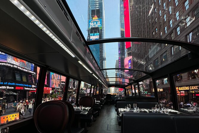 NYC Bustronome Gourmet Sightseeing Lunch Panoramic Bus - Guides That Actually Help: Audio and Written Notes in Multiple Languages