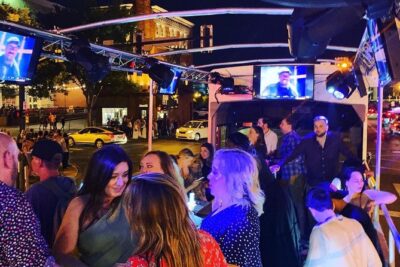 Open Air Party Bus with DJ & Bartender 21+ - DJ, Bartender, and 8 TVs: Why This Feels Like a Venue