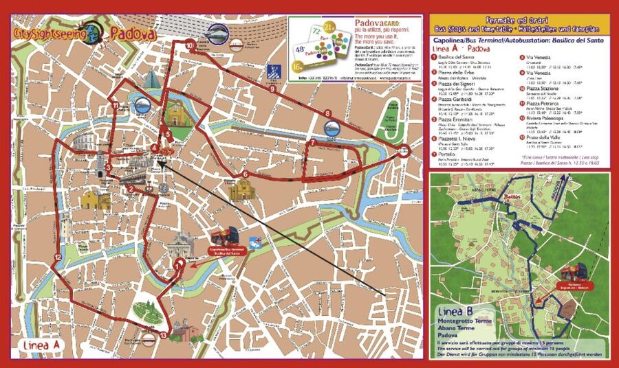 Padua Hop-on Hop-off Tour: 24-Hour Ticket - Key highlights worth planning around