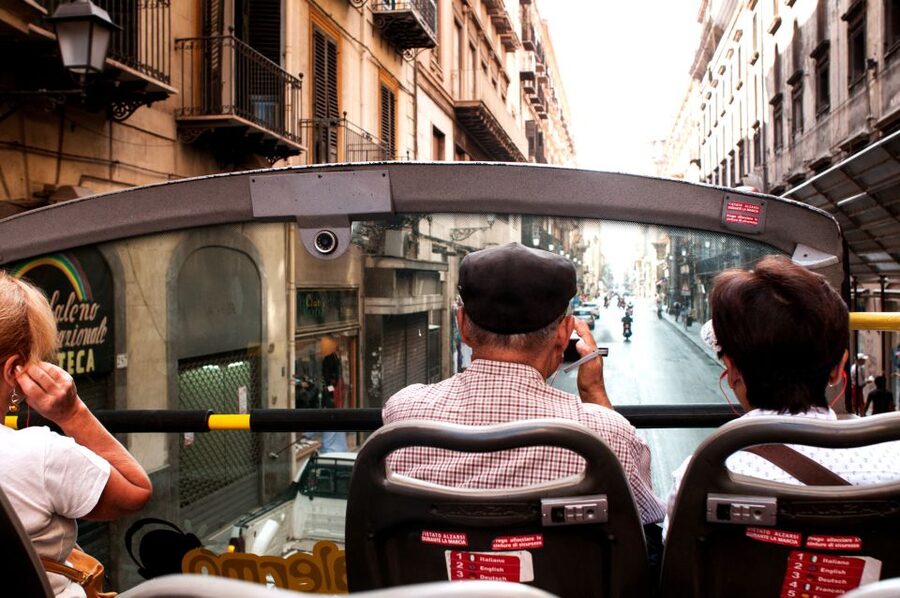 Palermo: Hop-on Hop-off Bus Tour 24-hour Ticket - Doing both routes within one 1-day ticket