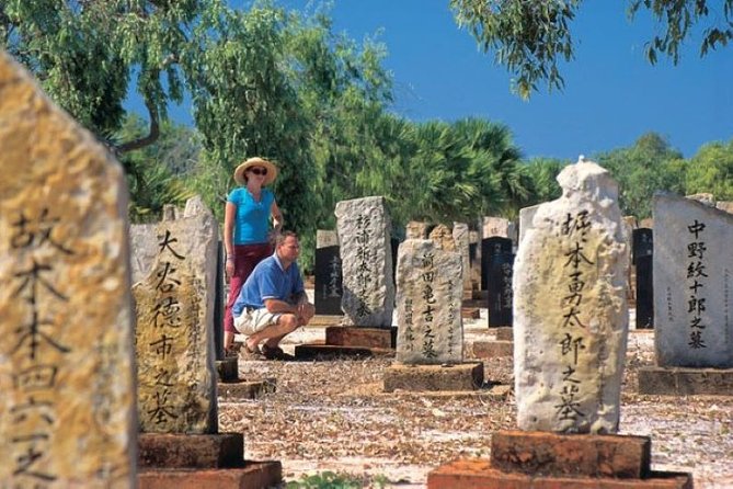 Panoramic Sightseeing Bus Tour - Discover Broome! - Town Beach and the WWII bombings art installation