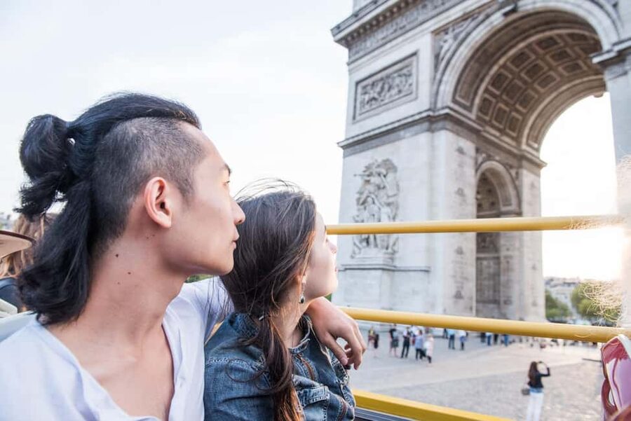 Paris: Arc de Triomphe Ticket & Big Bus Hop-on Hop-off Tour - Getting up the Arc de Triomphe: what timed entry changes