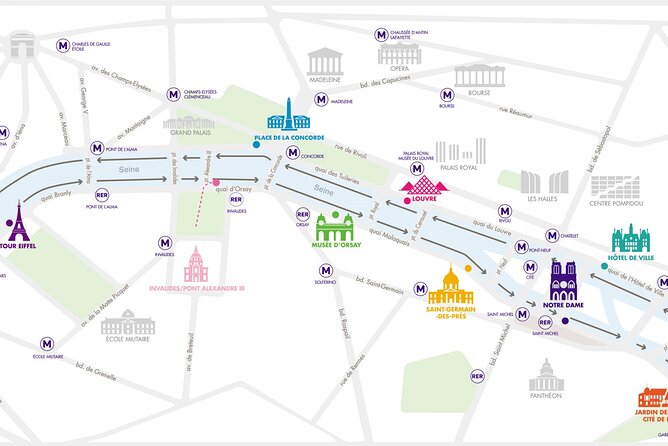 Paris: Batobus Hop-On Hop-Off Cruise & Landmarks Audio Tour - Why Batobus is a smart way to get your bearings