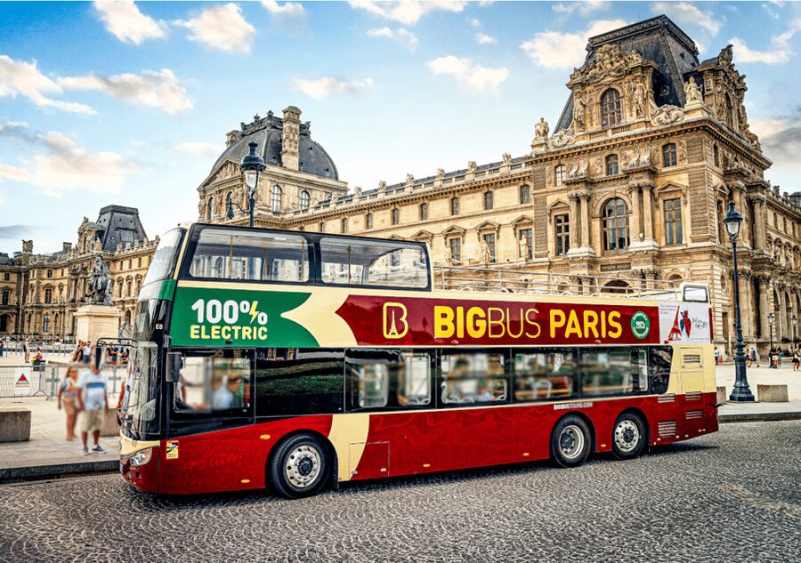 Paris: Big Bus Hop-On Hop-Off Tour with Optional Cruise - Where You Start: Louvre-Pyramide / Big Bus Info Centre (11 Av. de l’Opéra)