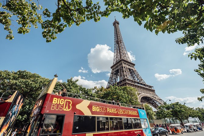 Paris Big Bus Hop-On Hop-Off Tour with Optional River Cruise - The Red Route stops: what to do at each Big Bus point