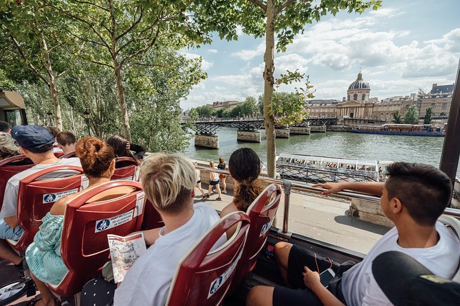 Paris Big Bus Hop-On Hop-Off Tour with Optional River Cruise - Audio commentary, headphones, WiFi, and the app that helps