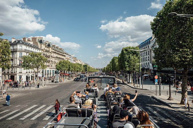 Paris Big Bus Hop-On Hop-Off Tour with Optional River Cruise - Getting on and off smoothly: timing, stop spacing, and cold weather