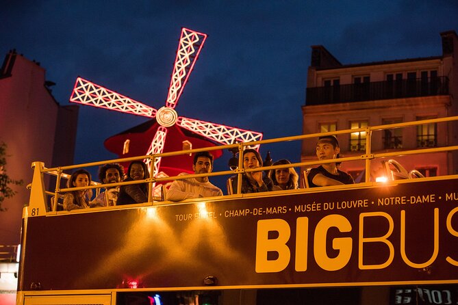 Paris Big Bus Open Top Panoramic Night Tour - What You Get on Board: Audio, Wi‑Fi, Earbuds, and a Seat Strategy