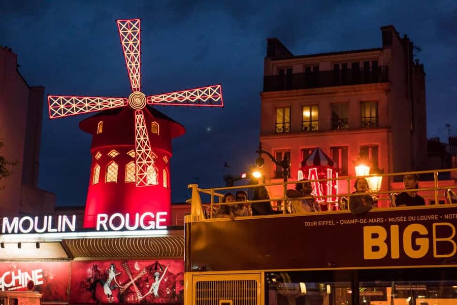 Paris: Big Bus Panoramic Night Tour by Open-Top Bus - Audio Commentary and Earbuds: Great Value, When They Work