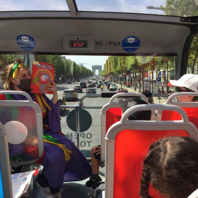 Paris: Tootbus Kids Bus Tour Experience - Green transport meets family convenience
