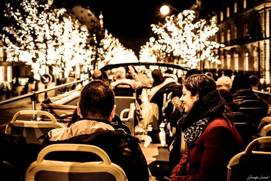 Paris: Tootbus Open-Top Christmas Bus Tour - Quick hits before you go