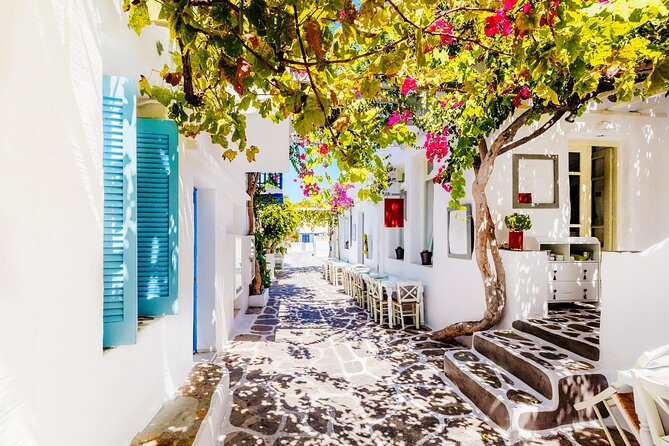 Paros & Antiparos Full-Day Discovery Guided Tour in English - Lefkes hillside village: Cycladic lanes and pine-scented quiet
