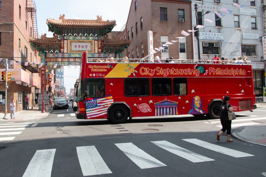 Philadelphia: Double-Decker Hop-on Hop-off Sightseeing Tour - Chinatown to City Hall views: photo stops without the wandering
