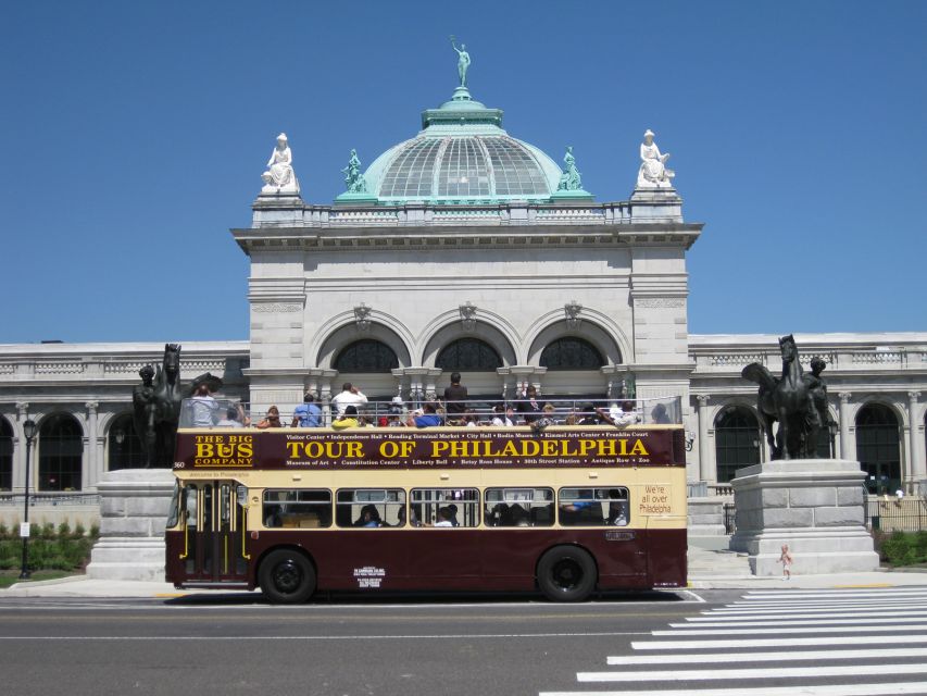 Philadelphia: Double-Decker Sightseeing Bus Tour - The “big stops” you’ll actually plan around