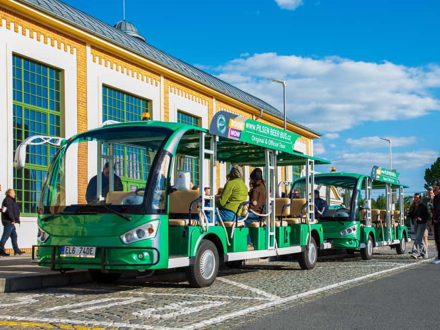 Pilsen: Panoramic Sightseeing - Bus Tour with audio guide - Where the Tour Starts: Pilsner Urquell Brewery Main Gate