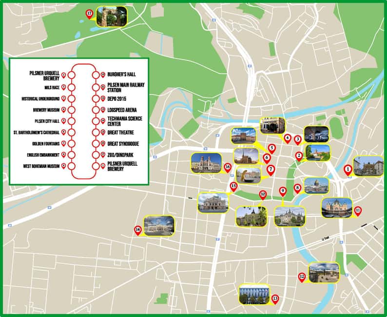 Pilsen: Panoramic Sightseeing - Bus Tour with audio guide - Rules That Matter: Bring Water, Skip Food Inside
