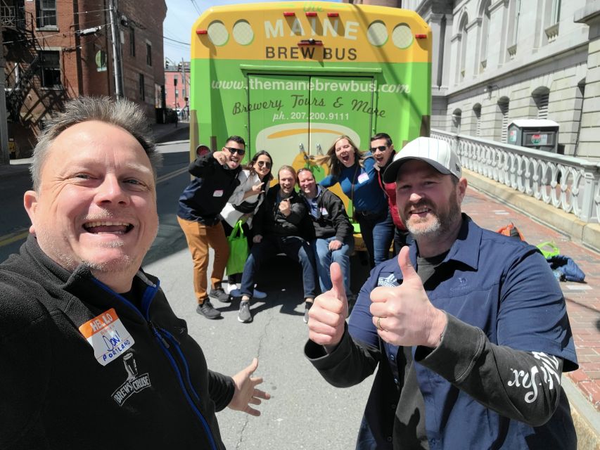Portland, Maine: Local Brewery & Spirits Bus Tour - Final stop at Portland Beer Hub (30 minutes): tastings plus a 10% discount