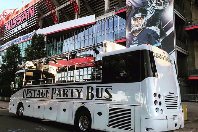 Private Open Air Party Bus with DJ & Bartender 21+ - Route highlights: The Gulch, Broadway Street, and quick sight stops
