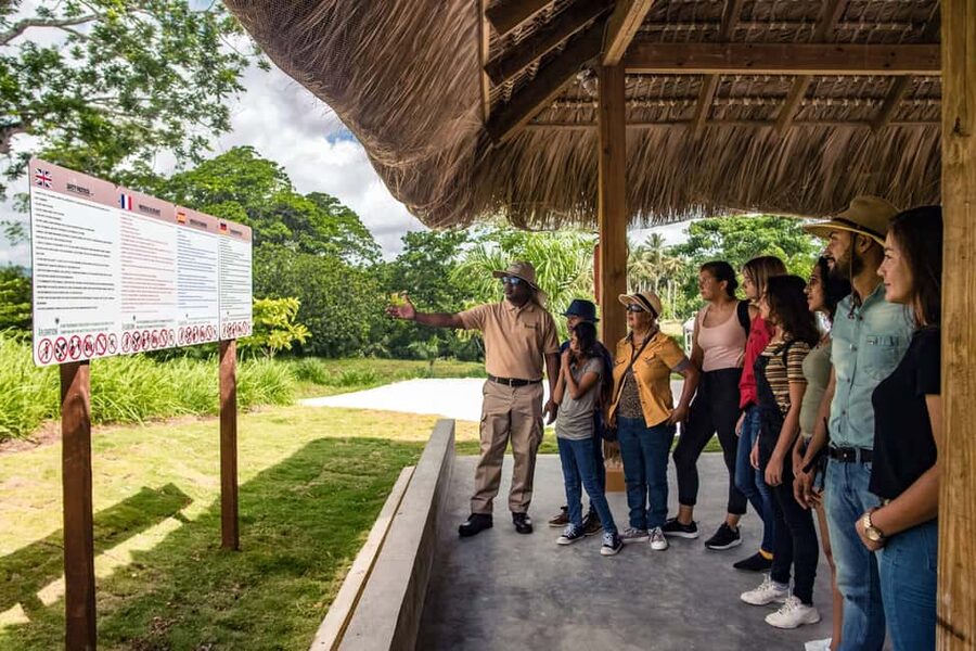 Punta Cana: Xploration Animal Park Bus Tour with Encounters - River Maimon cool-down: kayaking, paddleboarding, or bamboo raft