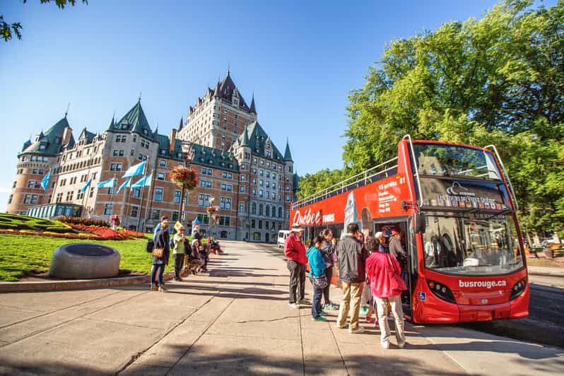 Quebec City: Hop-on Hop-off Open-Top Double Decker Bus Tour - A quick way to read Quebec City from the top deck