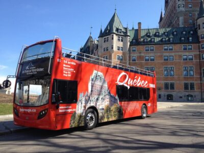 Quebec City: Hop-on Hop-off Open-Top Double Decker Bus Tour - Price and ticket options: what $48 buys you