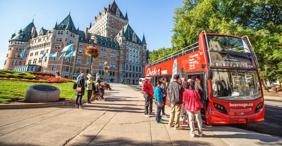 Quebec City: Hop-on Hop-off Open-Top Double Decker Bus Tour - When a live driver adds extra stories (Pierre, Martin, Michel, Leon)