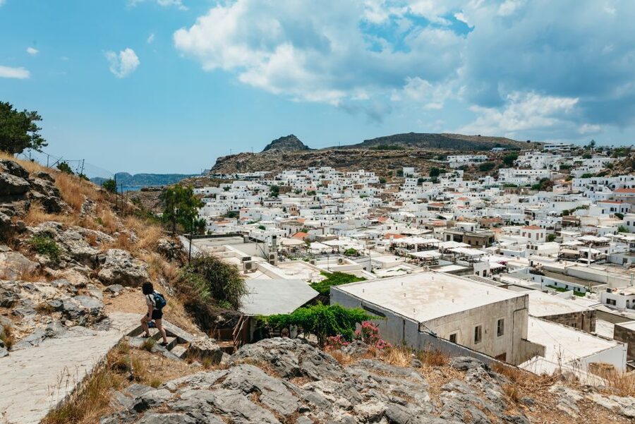 Rhodes: Guided Bus Tour to Lindos Village & Seven Springs - Timing and transport: what 7.5 hours feels like in real life