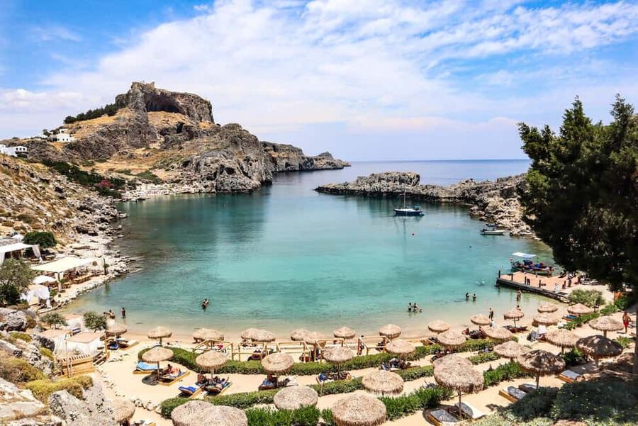 Rhodes: Guided Bus Tour to Lindos Village & Seven Springs - Lindos village: why it’s popular and what you’ll actually see