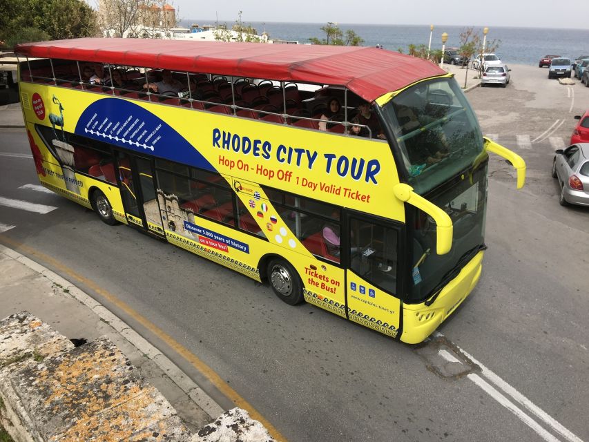 Rhodes: Hop-on Hop-off Bus and Submarine Tour - Using Wi-Fi and the onboard bar: small extras, not core benefits