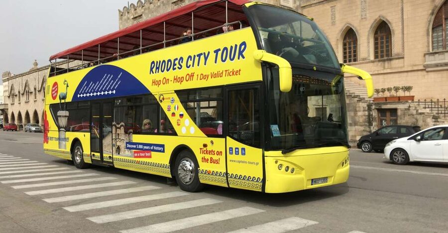 Rhodes: Hop-On Hop-Off City Tour Bus - How the 1-Day Rhodes Bus Tour Lets You Build Your Own Day