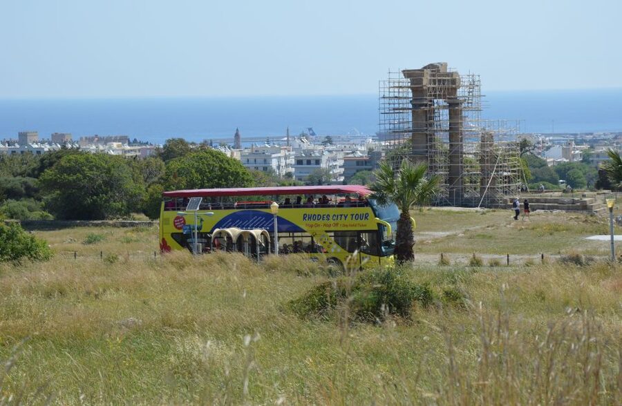 Rhodes: Hop-On Hop-Off City Tour Bus - Monte Smith and the Acropolis of Ancient Rhodes: A Hill Worth a Stop