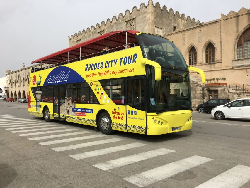 Rhodes: Hop-On Hop-Off City Tour Bus - Rhodes City Stops You’ll Actually Want to Use: Aquarium to the Harbor
