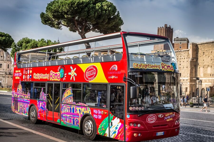 Rome: City Sightseeing Hop-on Hop-off Bus with Audioguide - Where to start: Via Marsala 7 and City Sightseeing Line A stops