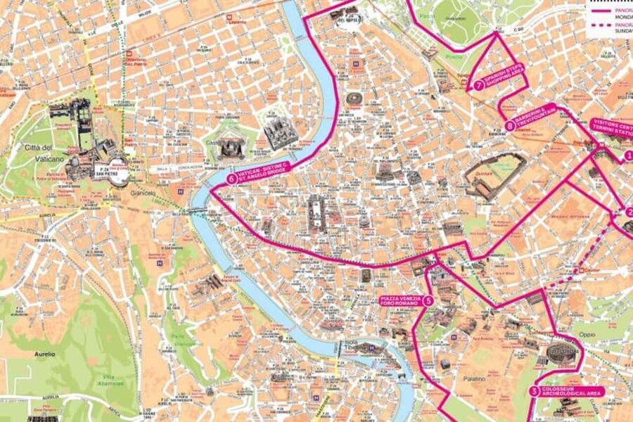 Rome: Freedom to Explore with Hop-On Hop-Off Bus Pass - How the hop-on hop-off pass works across Rome