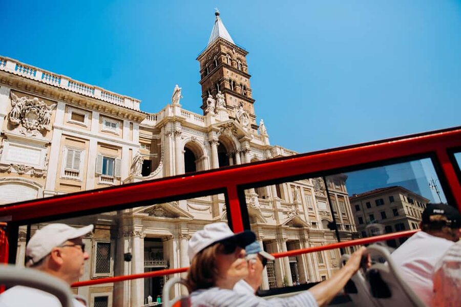 Rome: Glass Elevator, Museums & Hop-On Hop-Off Bus Ticket - Using your 24-hour hop-on hop-off panoramic bus ticket
